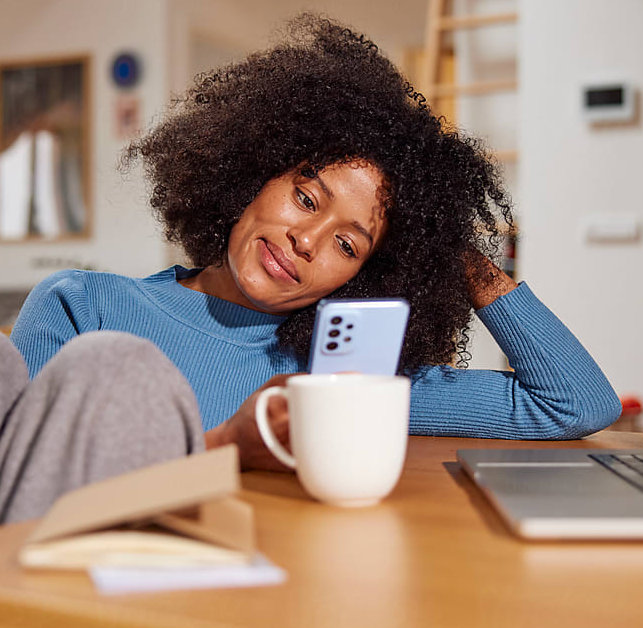 Woman contemplating the joys of good health